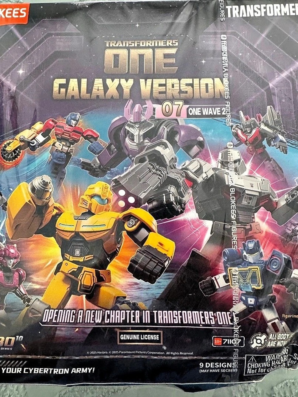 Blokees Transformers One Galaxy Version 07 One Wave 2 Blind Box